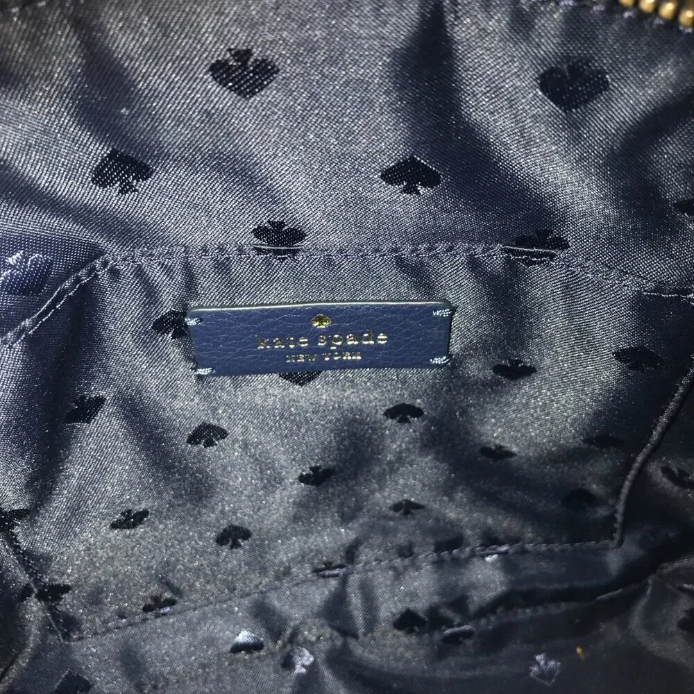 NEW Kate Spade Sylvia Lemon Zest Large Dome Crossbody & Passport holder to match - Picture 12 of 16